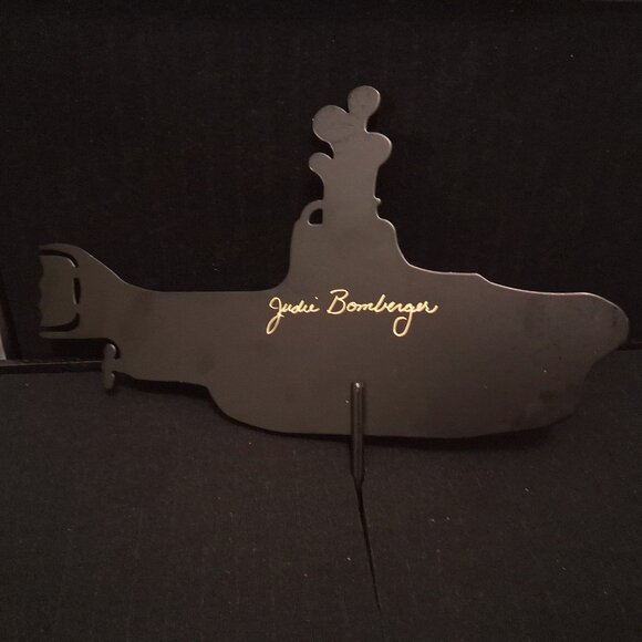The Beatles "Metal Yellow Submarine Sculpture" by Judie Bomberger - Picture 2 of 3
